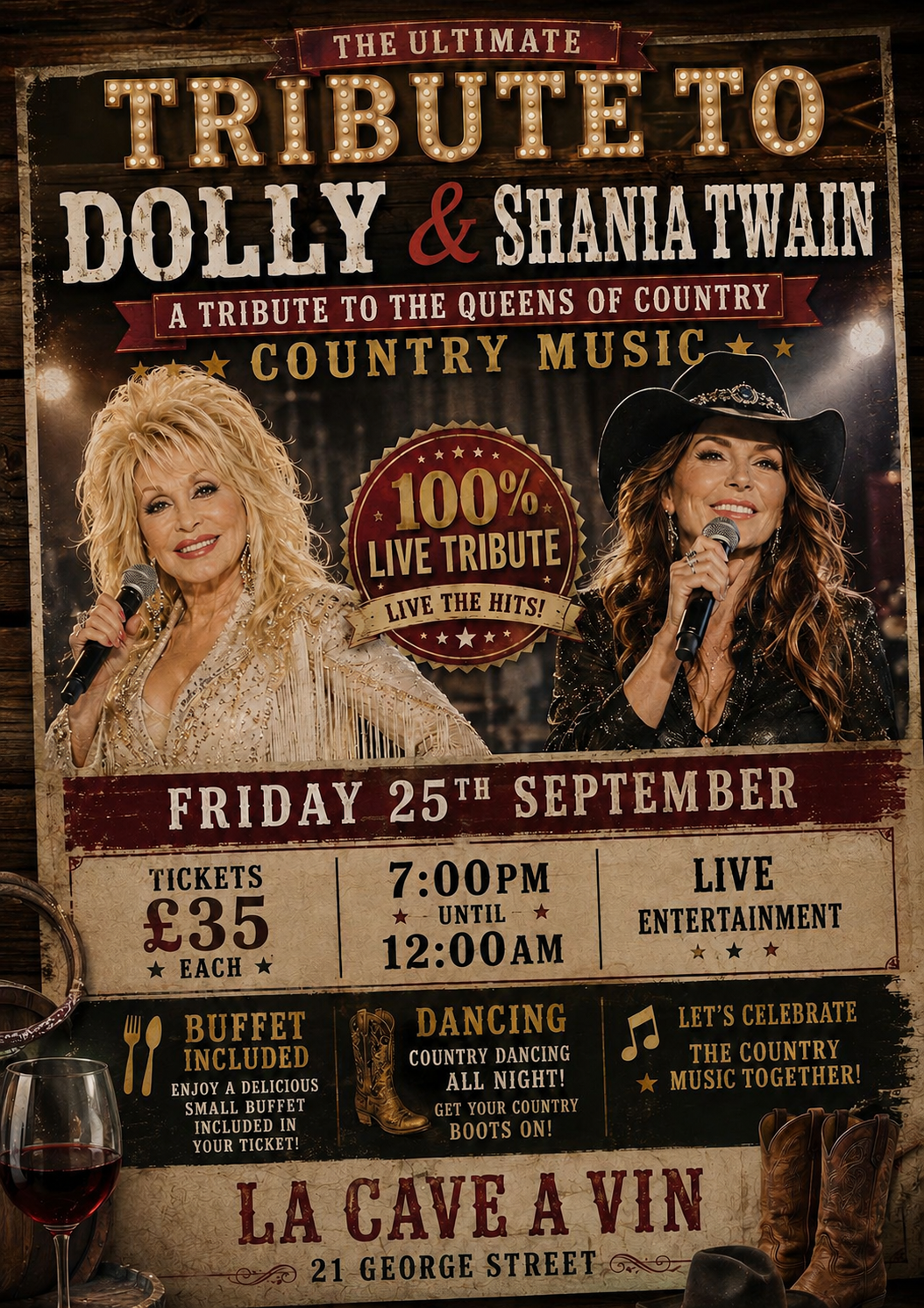 Tribute to Dolly & Shania