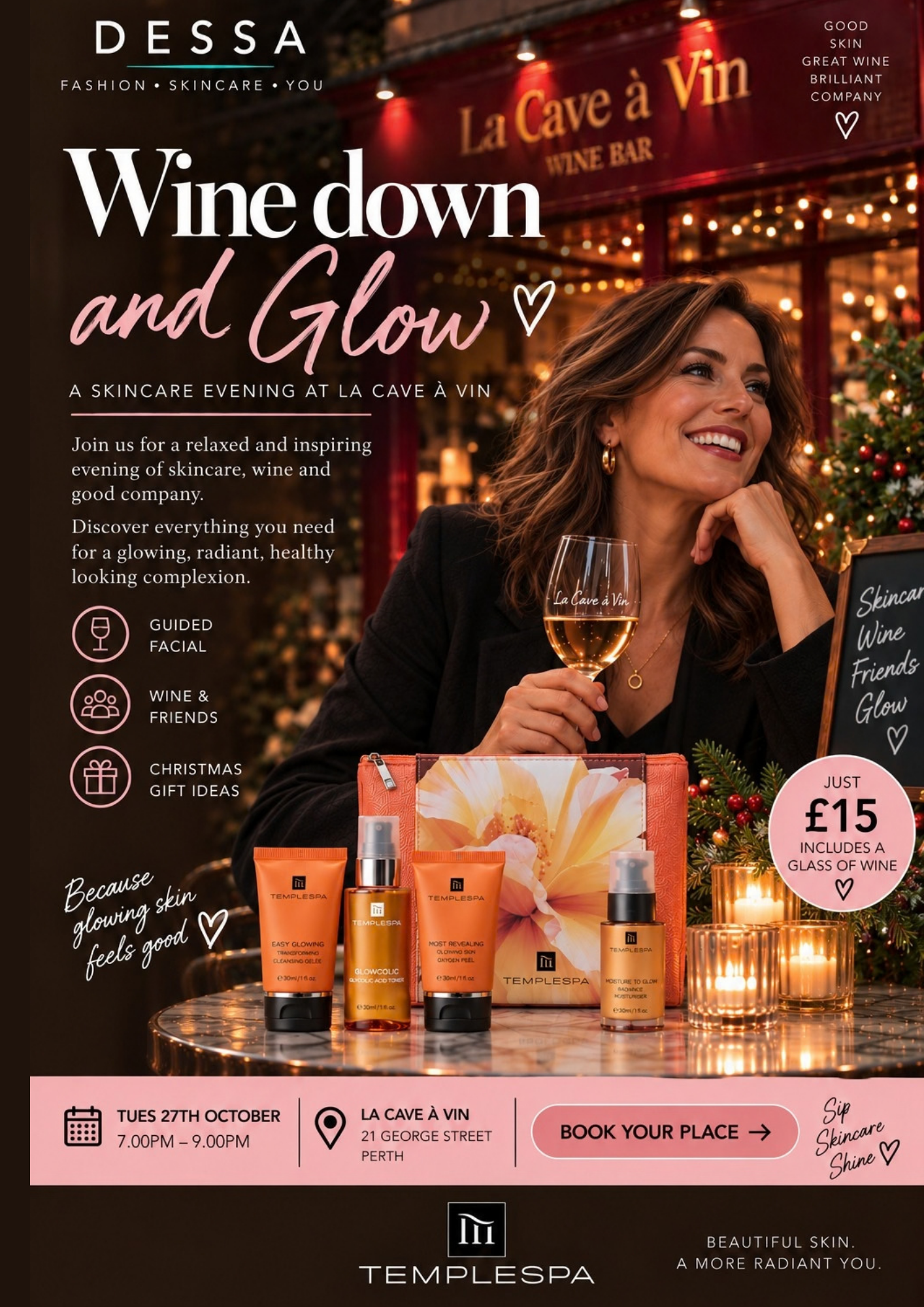 Wine Down & Glow